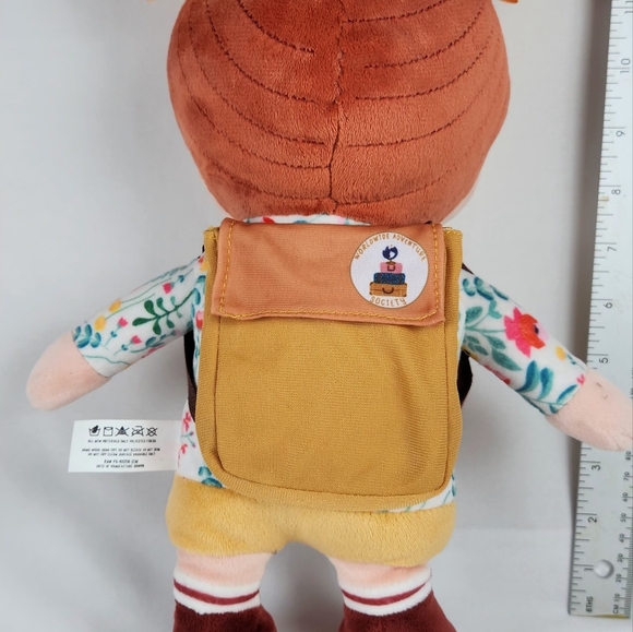 Lily Huckleberry "This Little Sreet" Plush Doll with Backpack 15" Tall - Picture 6 of 8